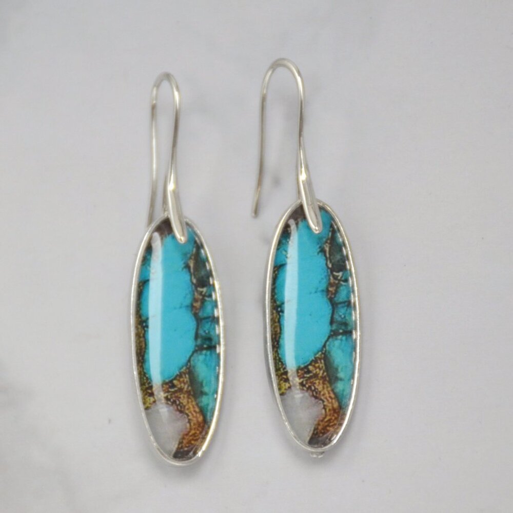 Bohemian Style Alloy Drop Earrings for Women - Picture 3 of 6